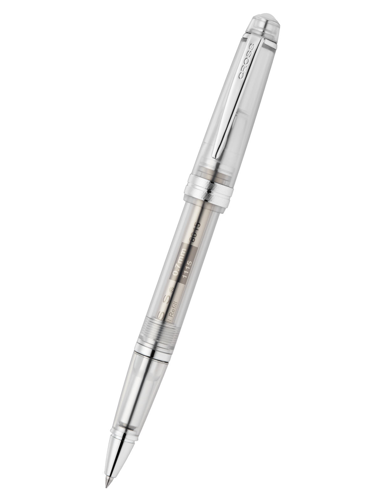 Bailey Light™ Translucent Clear Resin Rollerball Pen