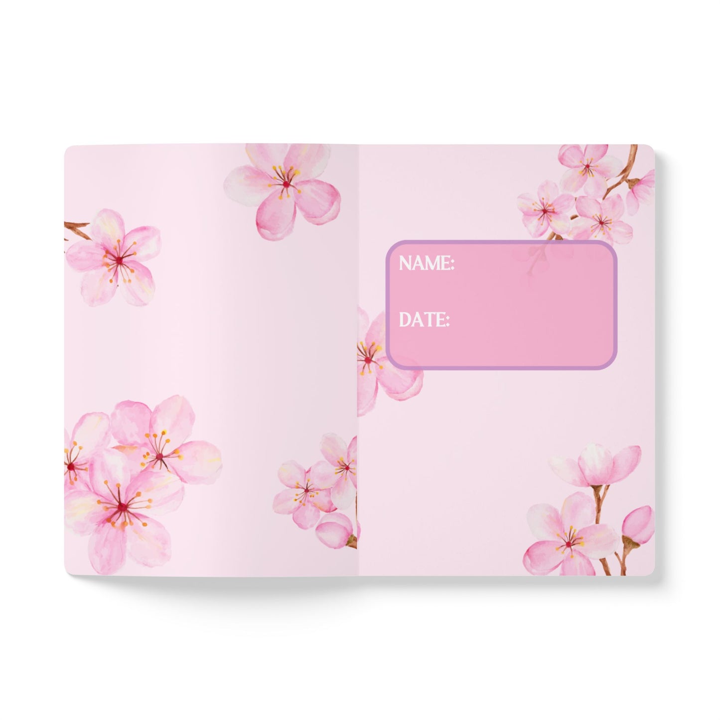 Cherry Blossom Softcover Journal