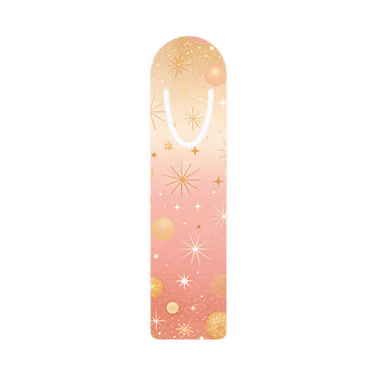 Celestial Orange Metal Bookmark