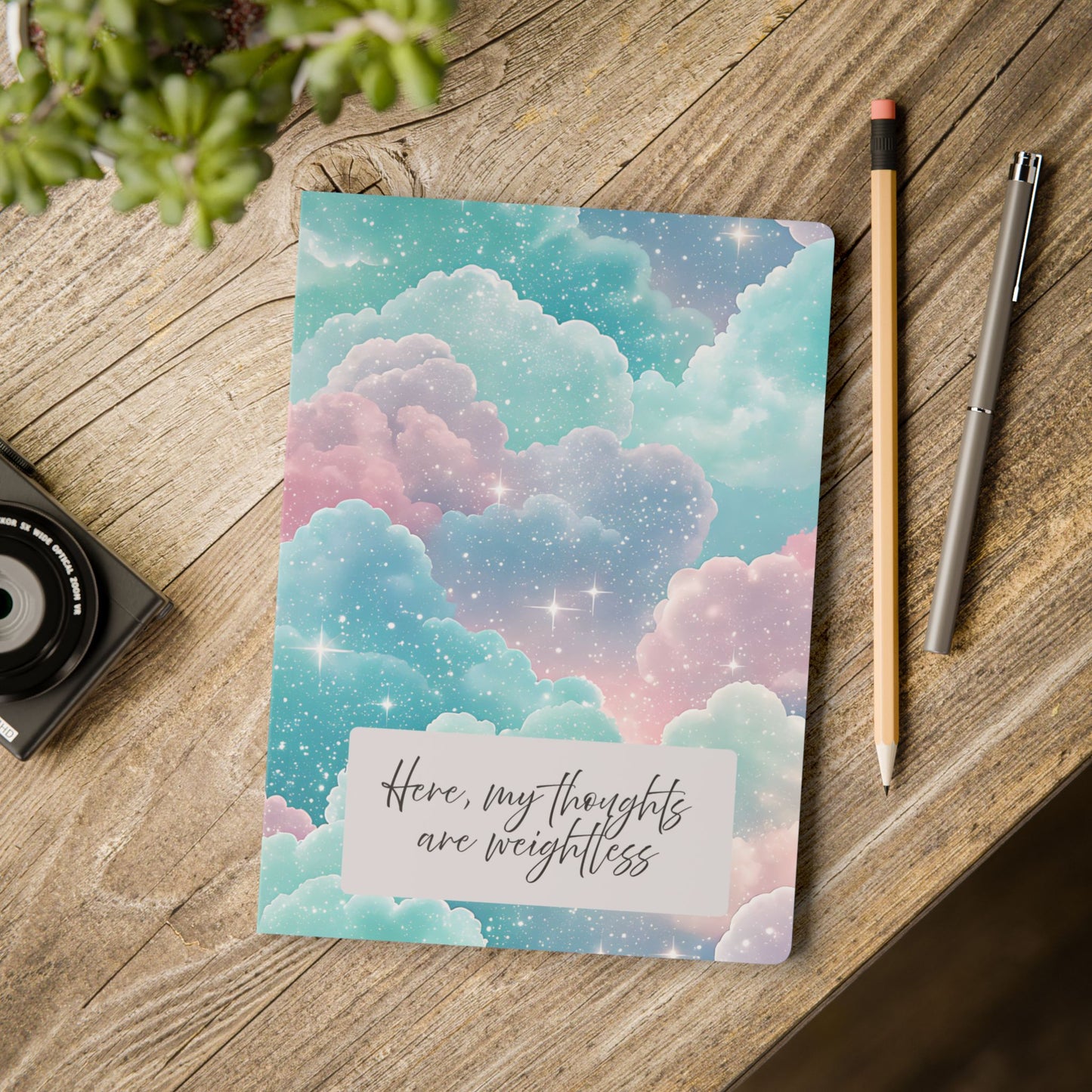 Dreamy Cloud Softcover Notebook
