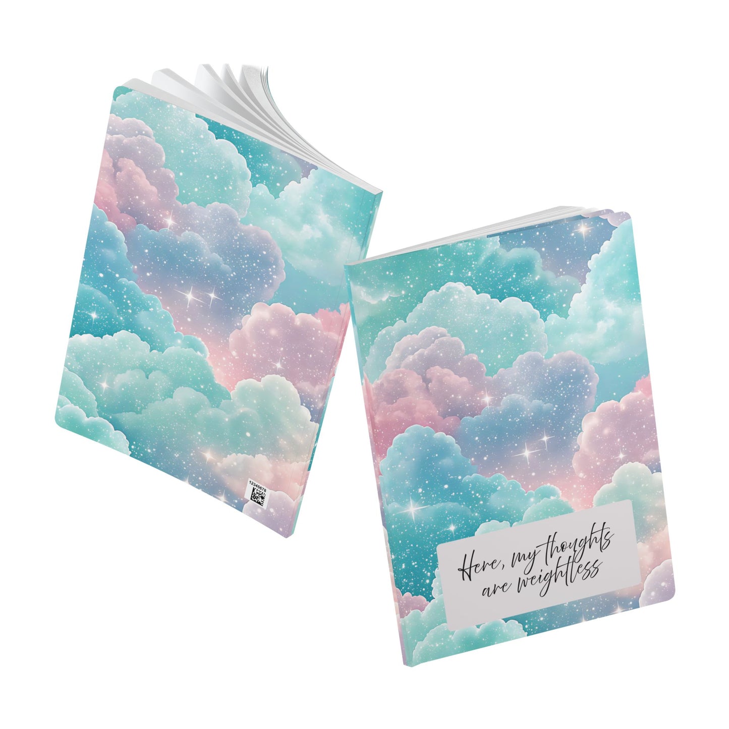 Dreamy Cloud Softcover Notebook