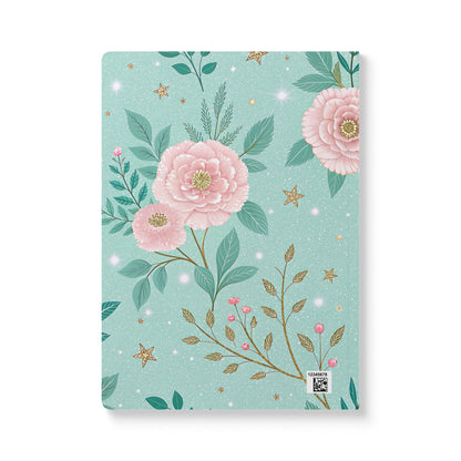 Pink Peony Softcover Notebook