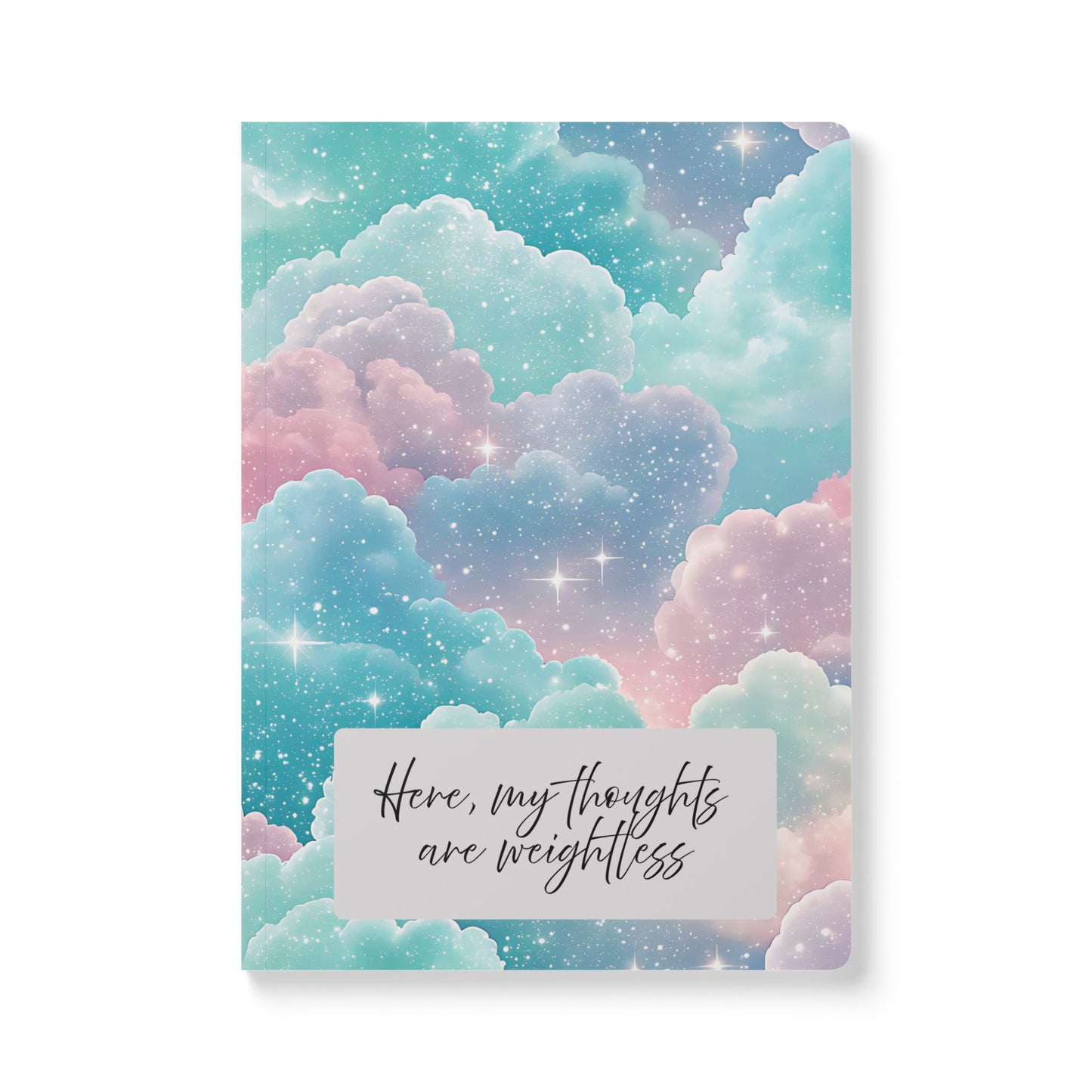 Dreamy Cloud Softcover Notebook