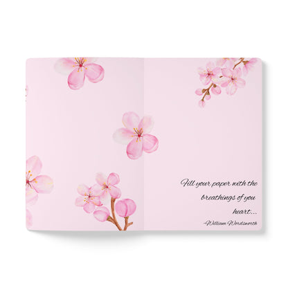 Cherry Blossom Softcover Journal