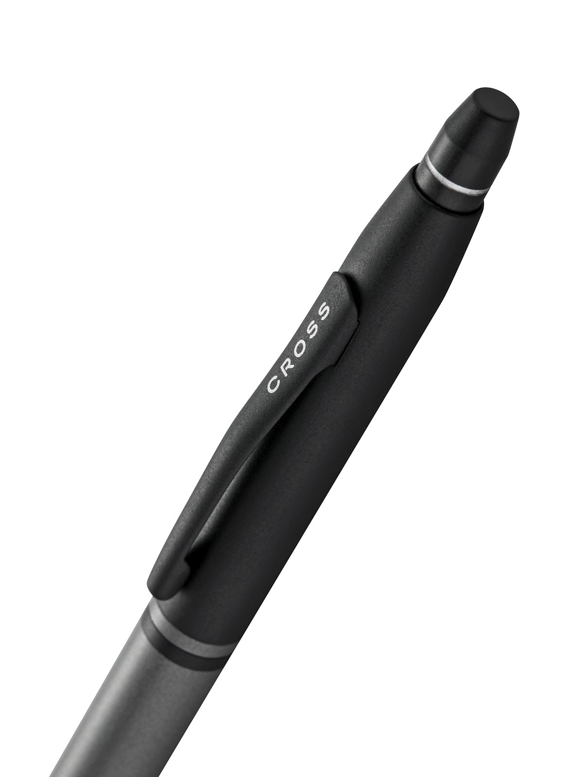Click™ Tuxedo Satin Metallic Gray Ballpoint Pen