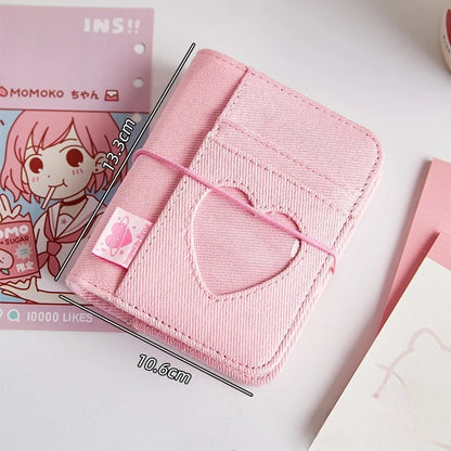 Peekaboo Heart Mini Ring Binder Album